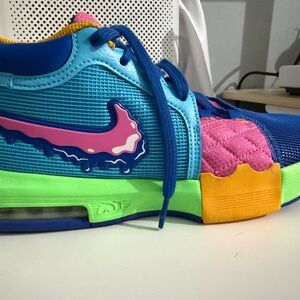 Nike Multicolor Kids Sneakers - Blue, Pink, Green, Yellow